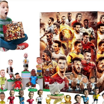 Piiratud tiraažiga jalgpalli advendikalender