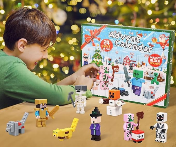 Laste Minecraft LEGO advendikalender
