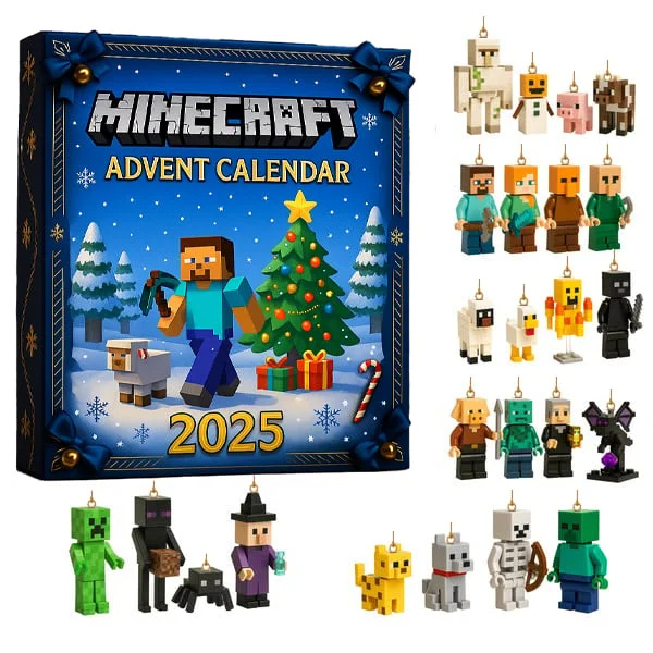 Minecraft Pixel World advendikalender