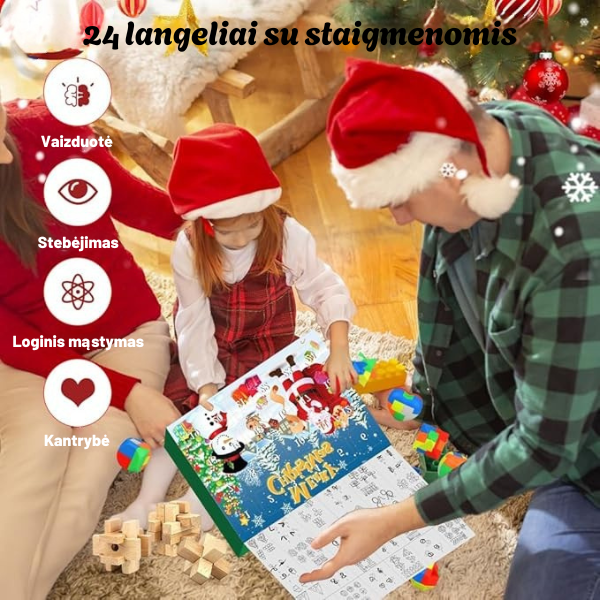 Hariduslik advendikalender pusleidega