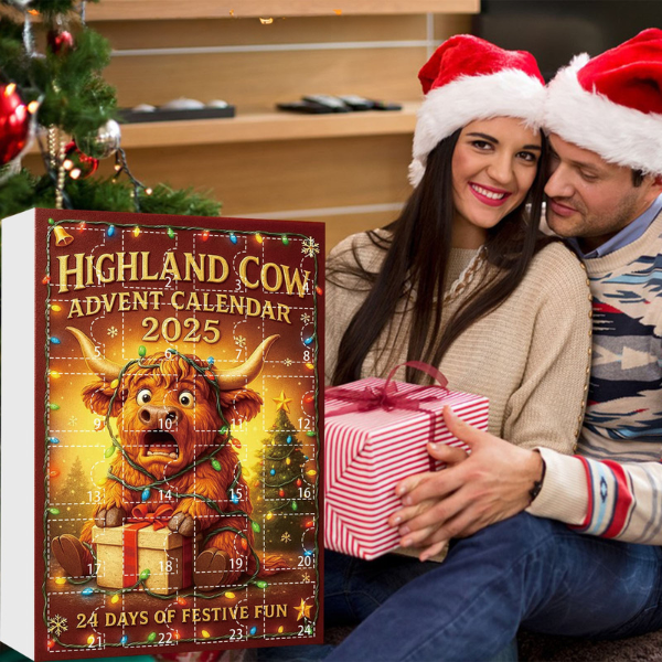 Šoti mägilehmade advendikalender 2025