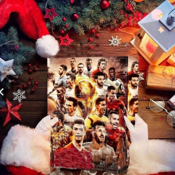 Piiratud tiraažiga jalgpalli advendikalender