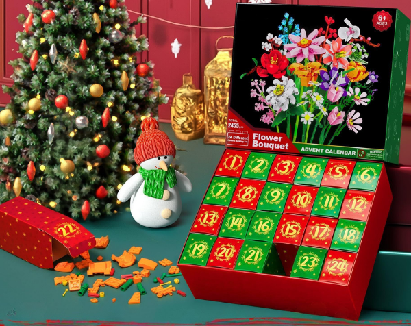 LEGO Lillede advendikalender