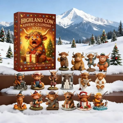 Šoti mägilehmade advendikalender 2025