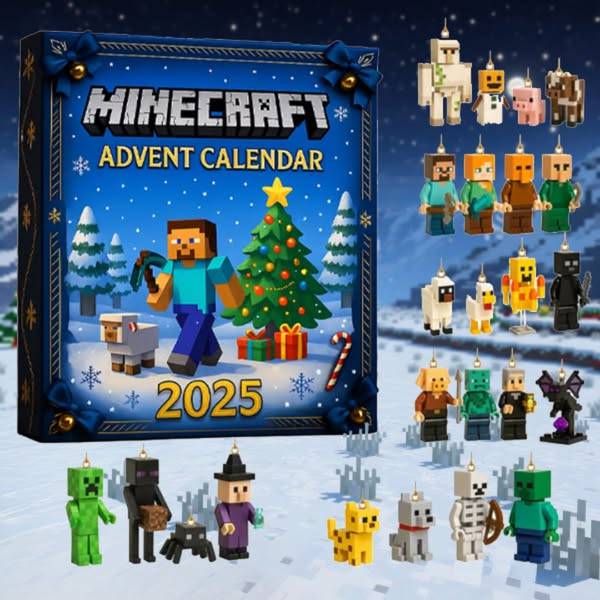 Minecraft Pixel World advendikalender